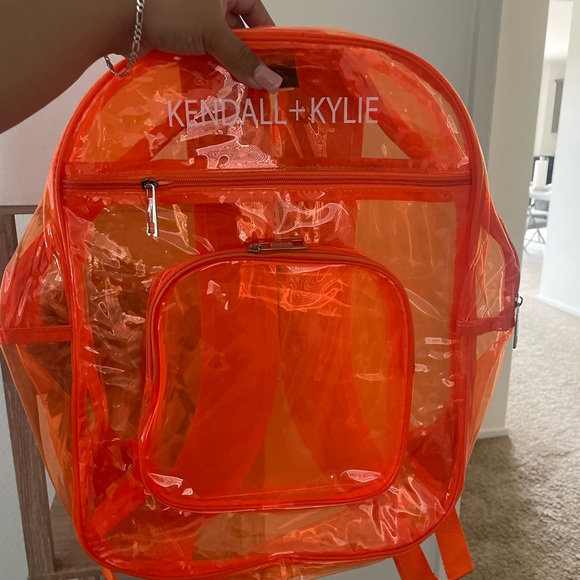 Kendall + Kylie 🧡 See Through Backpack - Picture 2 of 2
